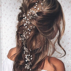 Crystal Pearl Wedding Bridal Hair Ornaments Headbands