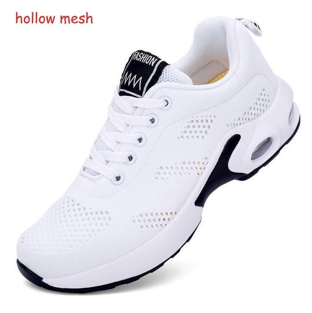 Casual Mesh Pink Flat Lightweight Soft Sneakers