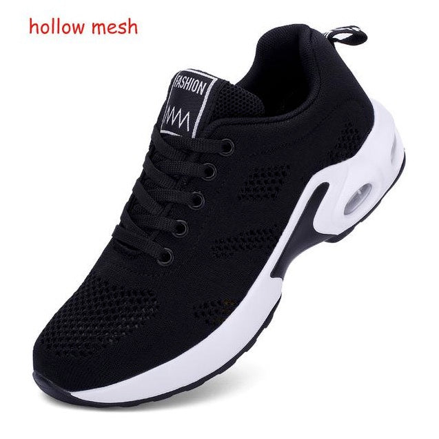 Casual Mesh Pink Flat Lightweight Soft Sneakers