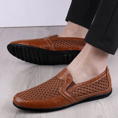 Men's Casual Shoes Breathable Mesh Fashion Men Loafers