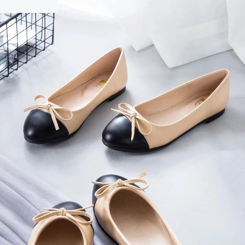 Big Size Ballet Flats Shoes Women Slip On Casual Style