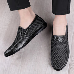 Men's Casual Shoes Breathable Mesh Fashion Men Loafers