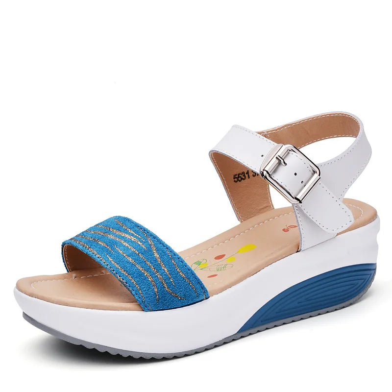 Women's Ladies Shoes Platform Sandals Beach Flip Flop