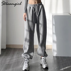 Sweatpants Oversize Pants High Waist Women's Joggers