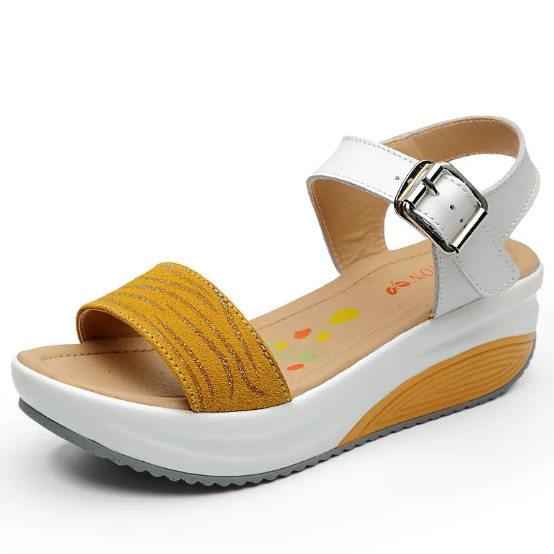 Women's Ladies Shoes Platform Sandals Beach Flip Flop