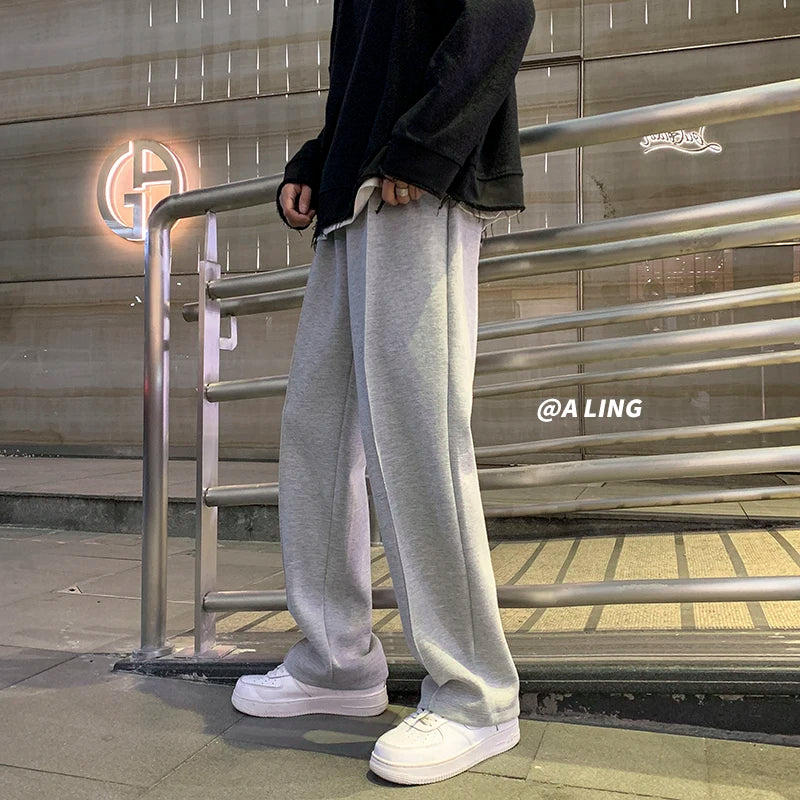 Straight Sweatpants Harem Pants Male Loose Casual Streetwear