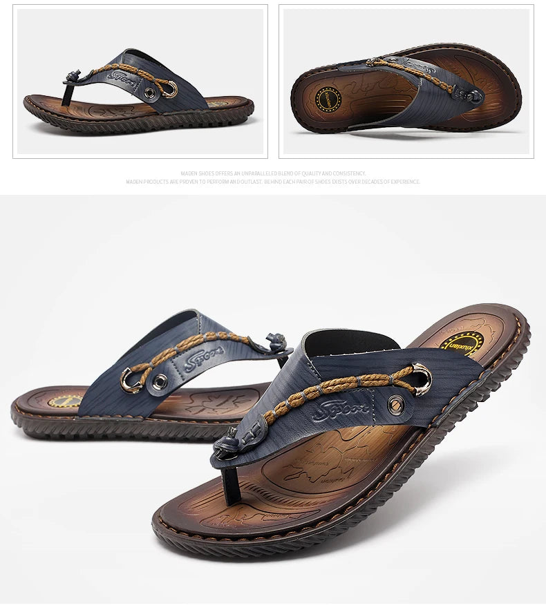 Men Sandals Summer Shoes Men Beach Casual Shoes Flip Flops