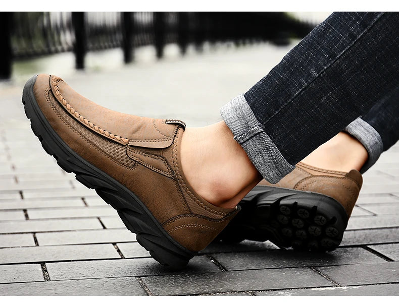 Men Casual Shoes Loafers Sneakers Fashion Retro Loafers