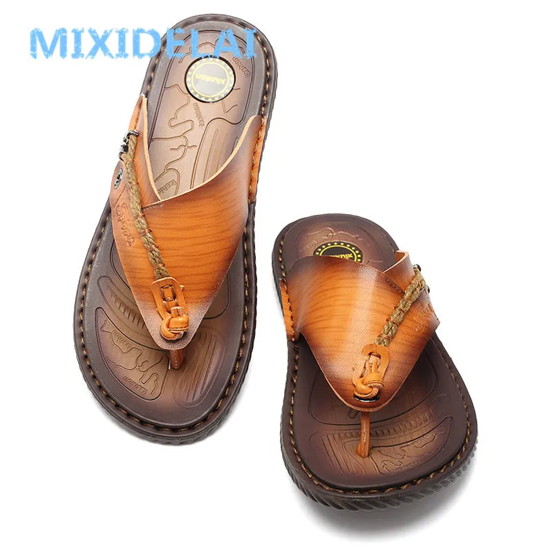 Men Sandals Summer Shoes Men Beach Casual Shoes Flip Flops