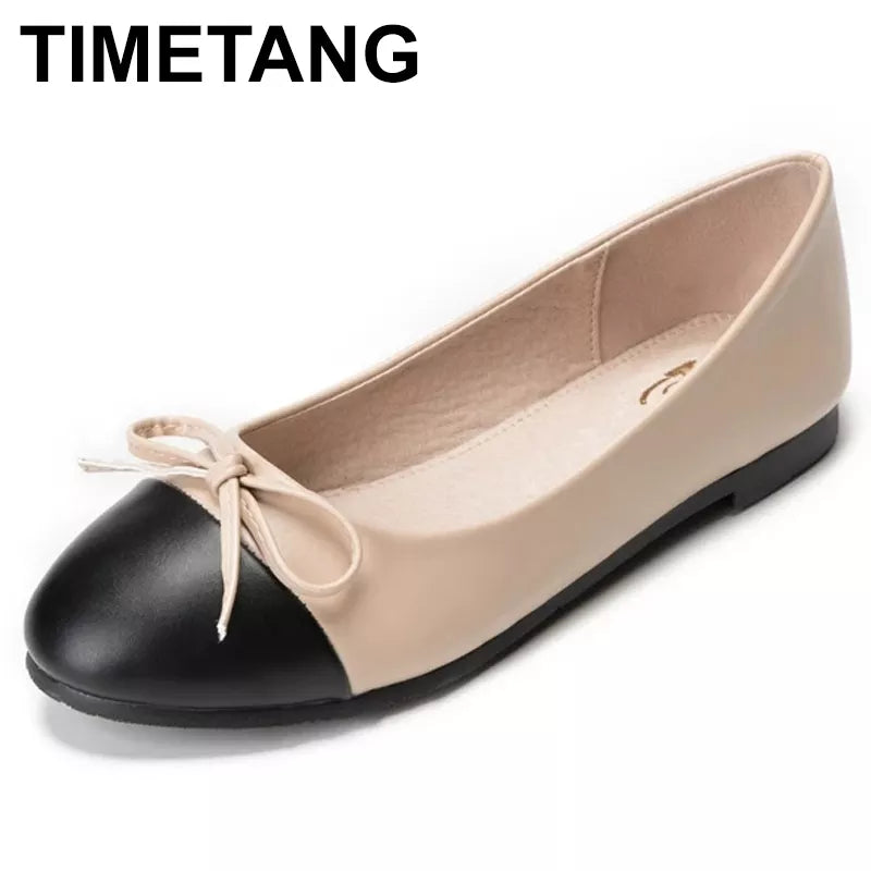 Big Size Ballet Flats Shoes Women Slip On Casual Style