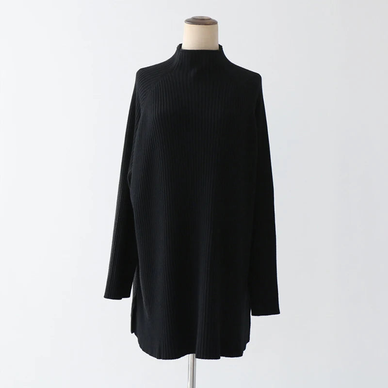 Women Casual oversize Sweater Dresses batwing sleeve