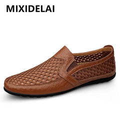 Men's Casual Shoes Breathable Mesh Fashion Men Loafers