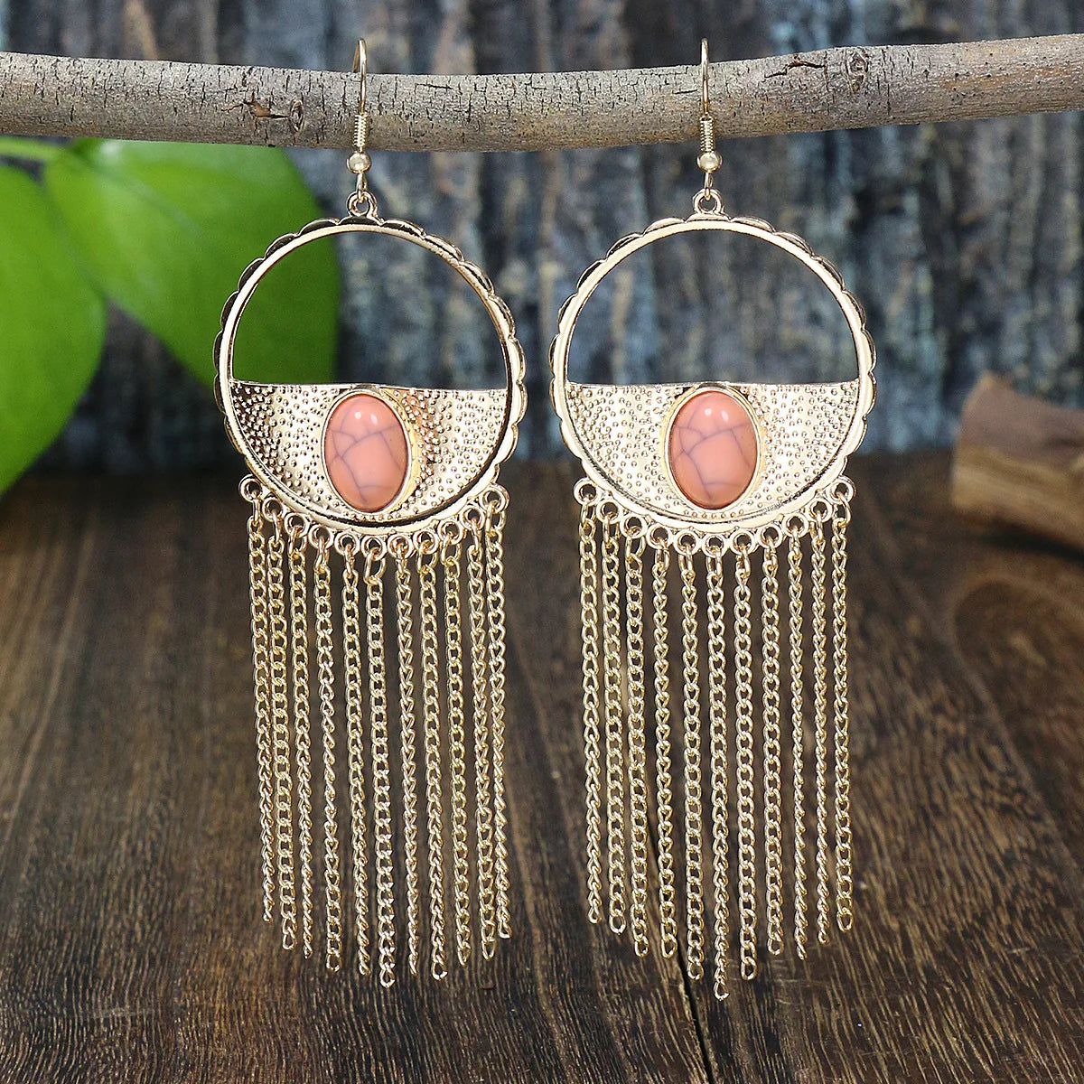 Chain Earrings For Women Long/Ethnic Gypsy Dangle