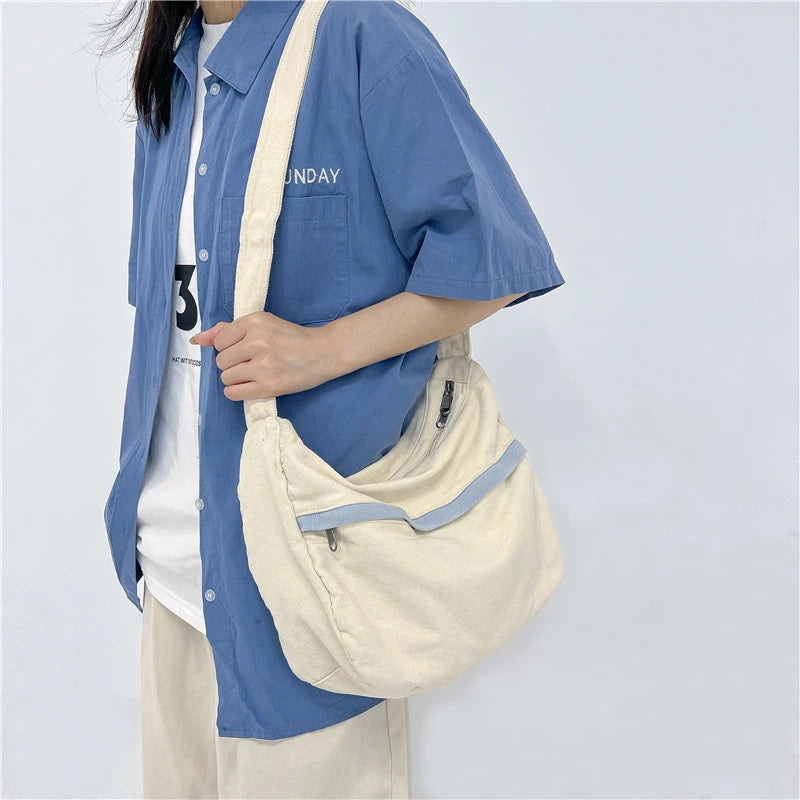 Crossbody Bags For Women Trendy Cool Canvas Schoolbag