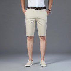 Casual Shorts Straight Elastic Business Fashion Thin Pants