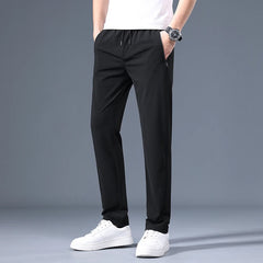 Men's Thin Casual Pants style fashion Straight Trousers