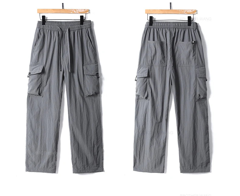 Style Outdoor Casual Pants Straight Breathable Pants