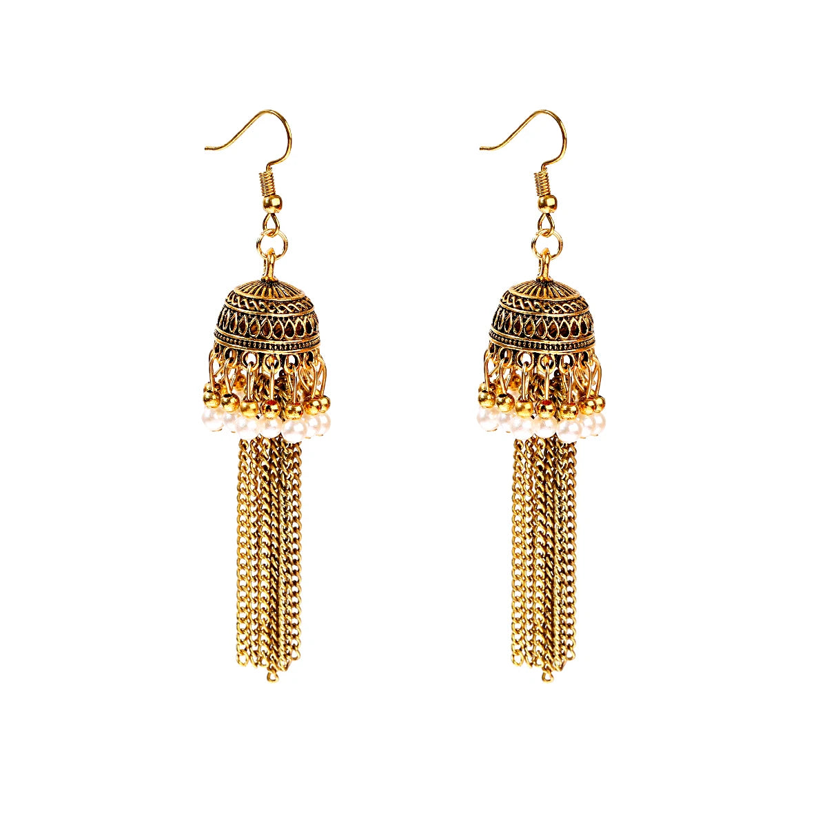 Chain Earrings For Women Long/Ethnic Gypsy Dangle