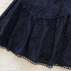 Two Piece Sets Summer Crop Tops Short Skirts Suits Embroidery