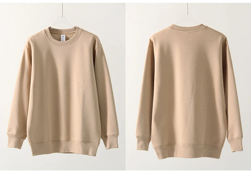 Winter Fleece Sweatshirts For Women Oversized Top Warm Pullovers