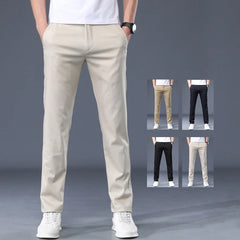 Summer Thin Men's Work Wear Casual Pants Business Fashion