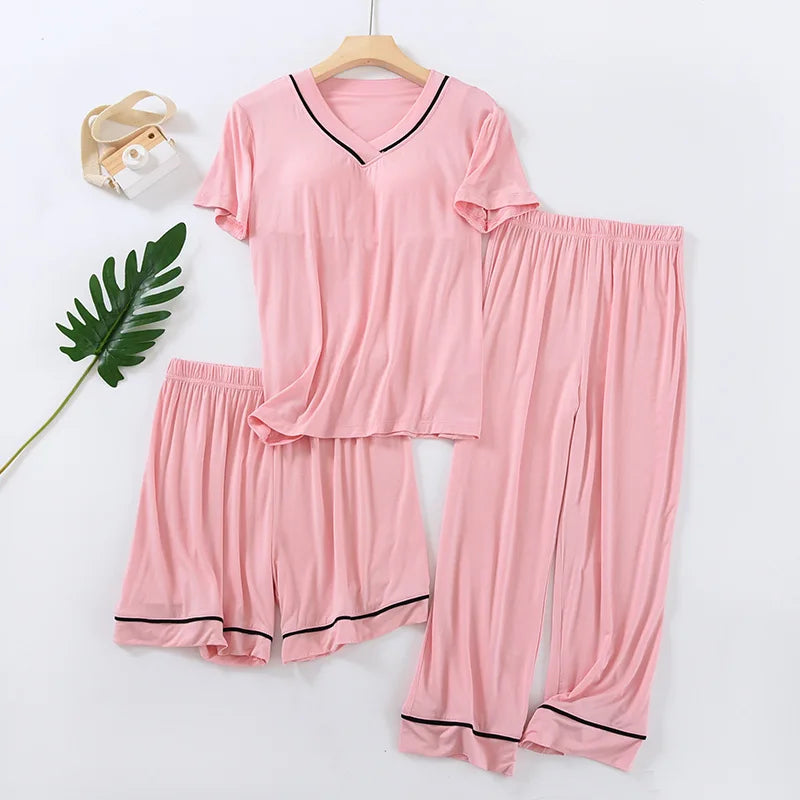 Sleep Suit 3PCS Nighties Wear Nightwear