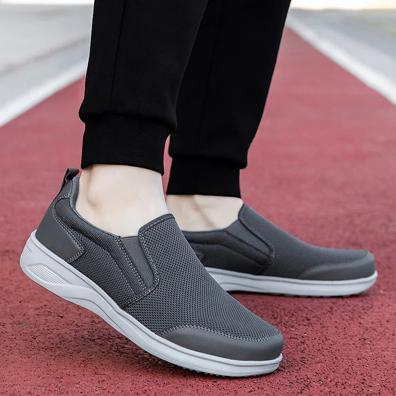 Lightweight Men's Casual Breathable Mesh Sneakers Loafers