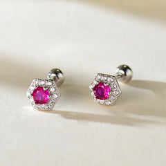 Zircon Stud Earrings for Women  Fashion Exquisite Jewelry Gifts