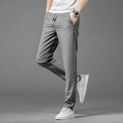 Summer Brand Men's Straight Loose Lightweight Stretch Pants