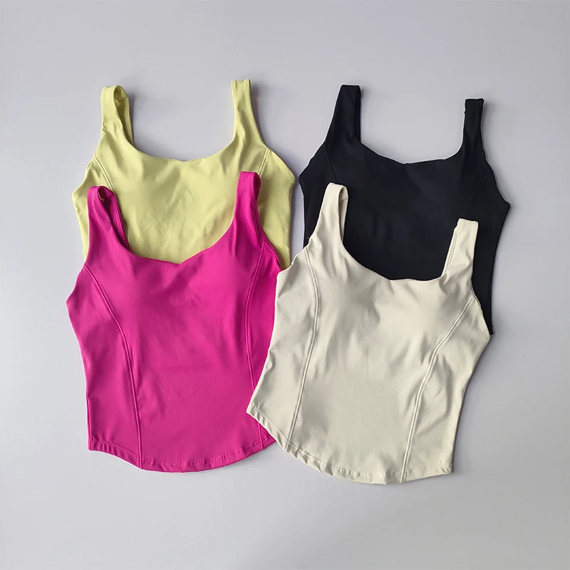 Fitness Tank Top Women's Running Sports Bra