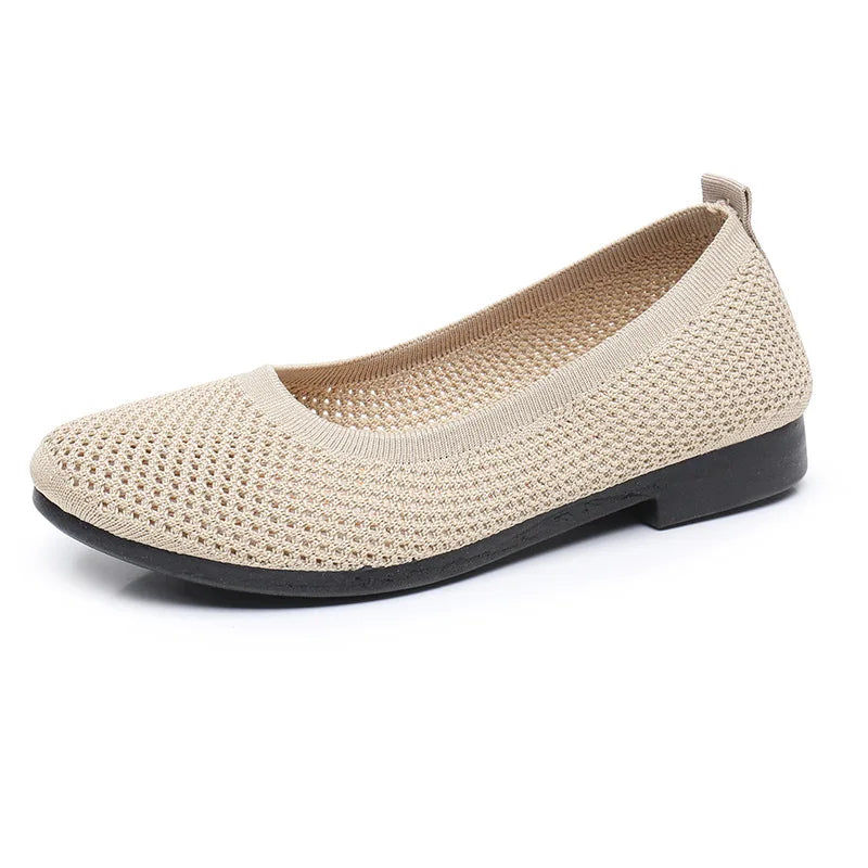 Large Size Women's Shoes Fashion Mesh Hollowed Out Breathable