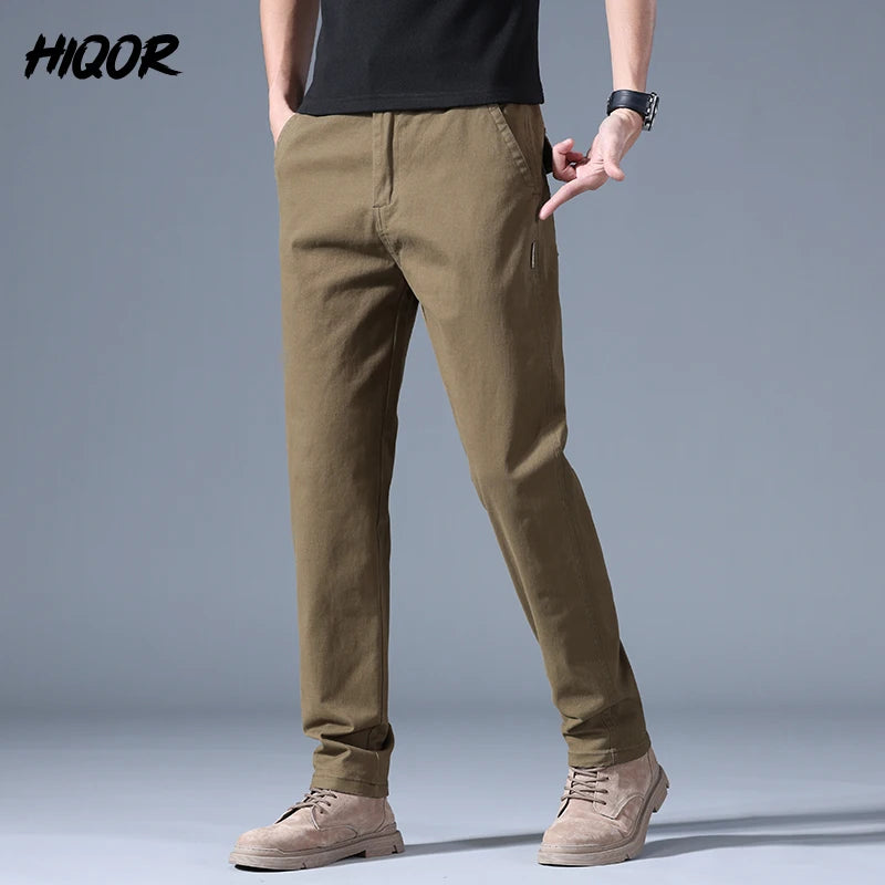 Casual Trousers In Fashion Versatile Straight Baggy Pants Male Big Size