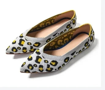 Summer Mesh Breathable Pointed Flat Shoes