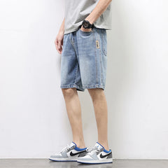 Style Fashion Shorts Baggy Straight Denim Vintage Short Casual