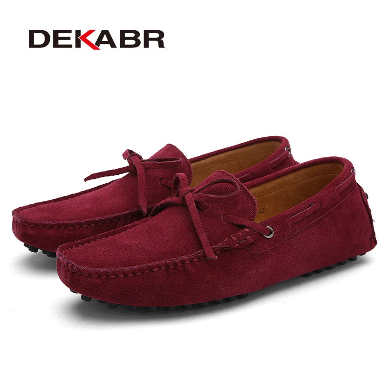 Casual Men Loafers Leather Shoes large sizes footwear