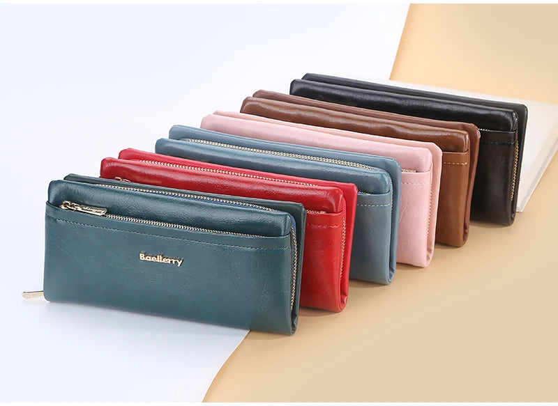 Long Women Wallets Bag Phone Pocket Wallet Zipper Card Holder