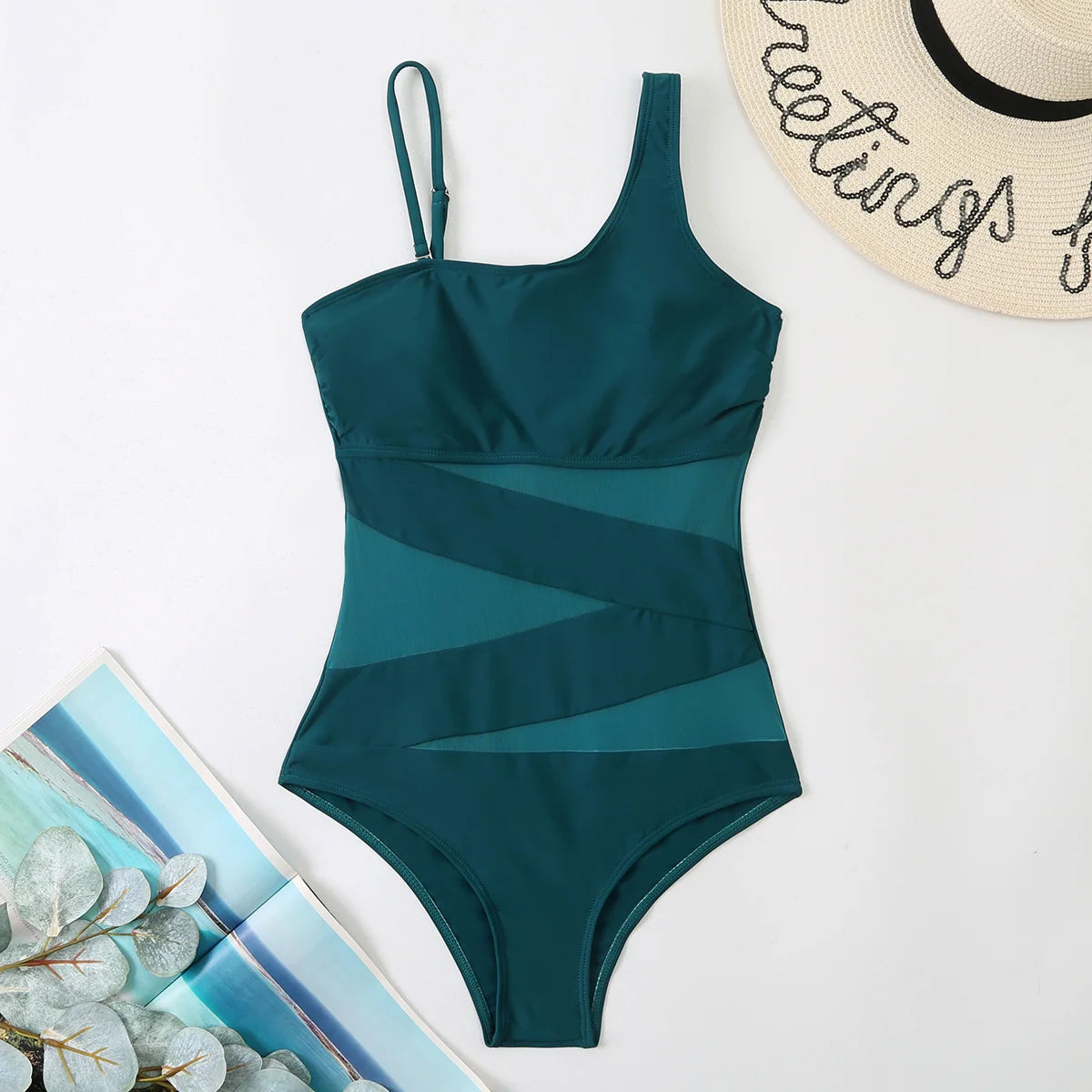 One-Piece Large Size Swimwear Plus Size