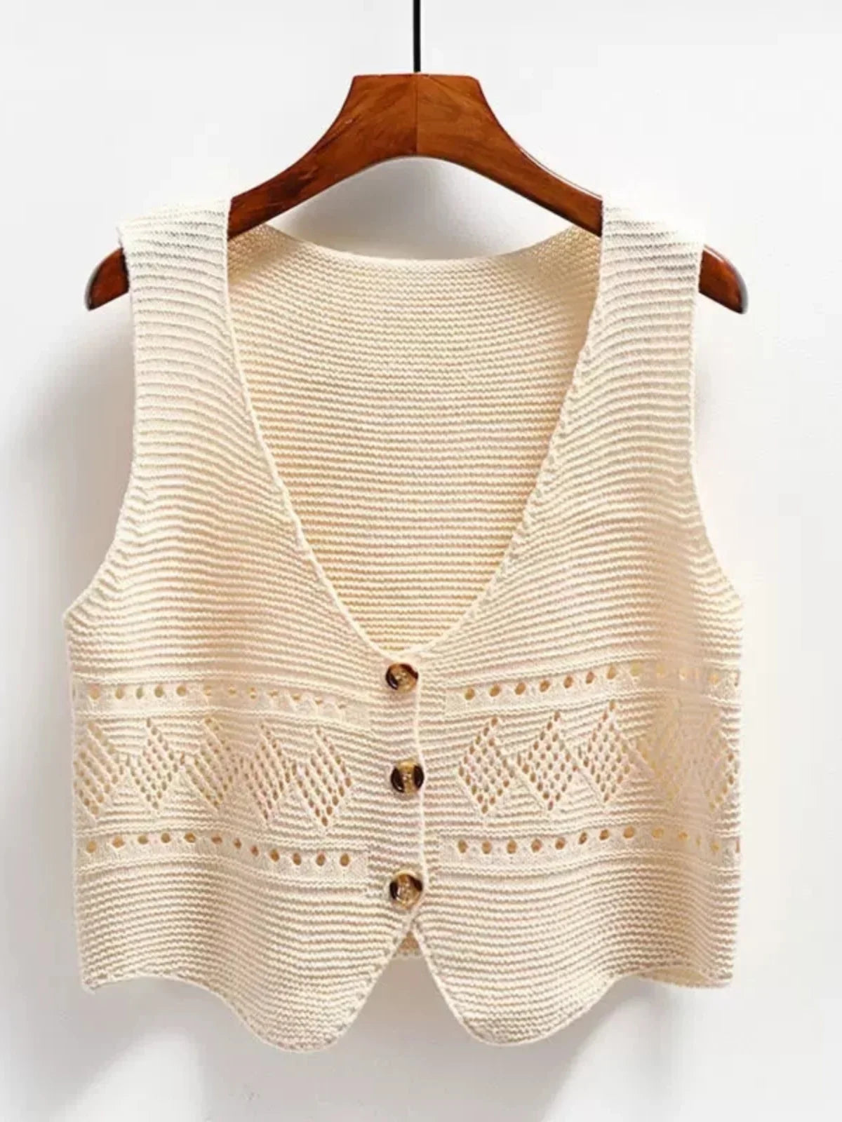 V-neck Sweater Vest Women All-match Chic Comfortable Trendy