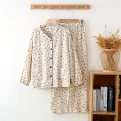 Pajamas Women 2Pcs Set Lounge Sleepwear Suit Home Clothes