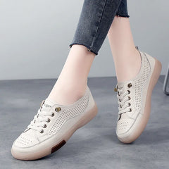 Outdoor Women Jogging Casual Shoes Soft Sole Slip-on Flat Loafers