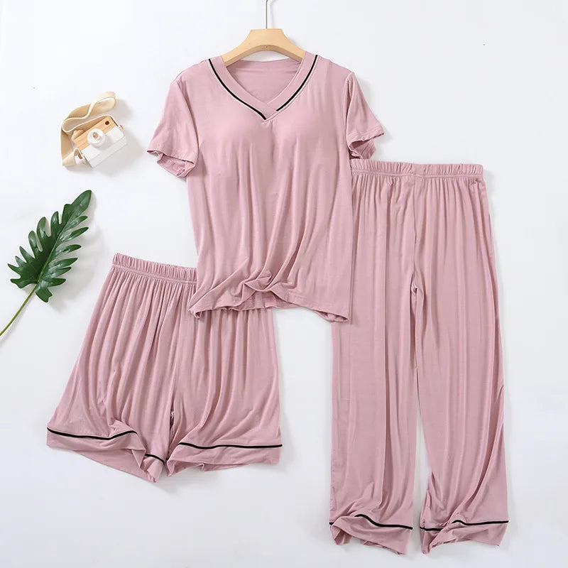 Sleep Suit 3PCS Nighties Wear Nightwear