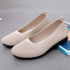 Large Size Women's Shoes Fashion Mesh Hollowed Out Breathable