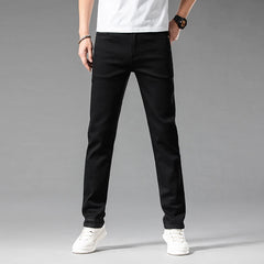 Classic Style Summer Men's Slim Fit White Jeans