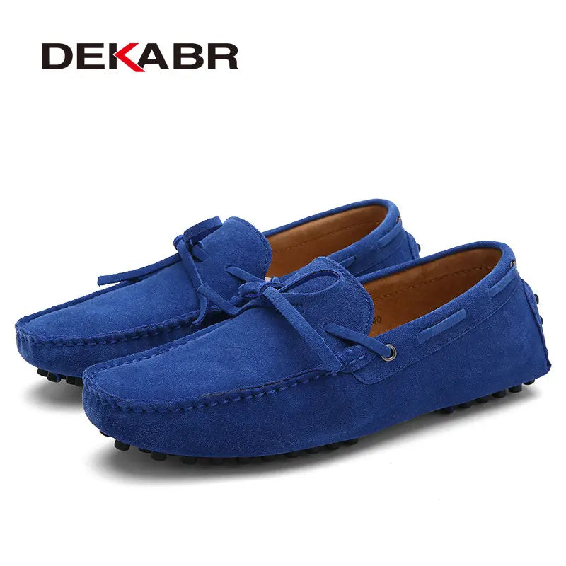 Casual Men Loafers Leather Shoes large sizes footwear