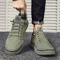 Men Casual Canvas Shoes Walking Outdoor Sneakers