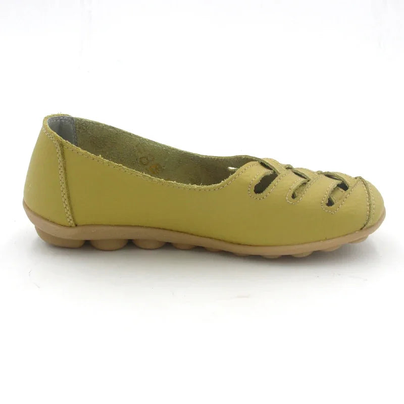 Fashion colors Women Moccasins Flats Driving Shoes