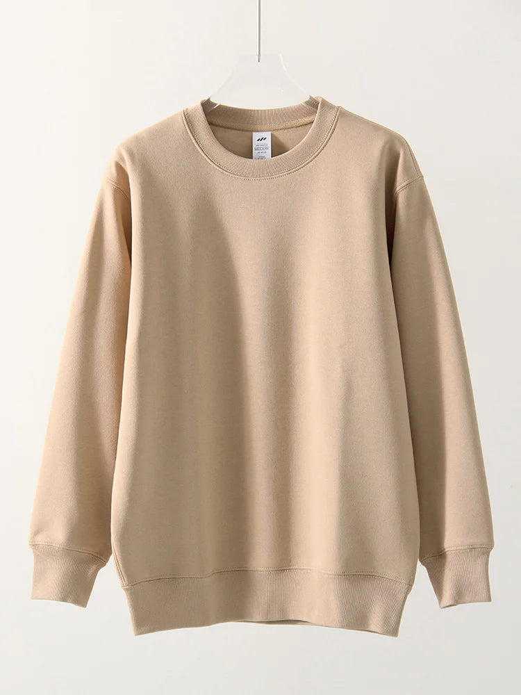 Winter Fleece Sweatshirts For Women Oversized Top Warm Pullovers