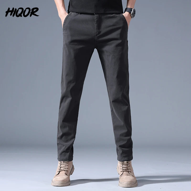 Casual Trousers In Fashion Versatile Straight Baggy Pants Male Big Size