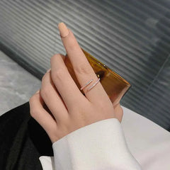 Minimalist Thin Rings For Women Finger Ring Jewelry Gifts