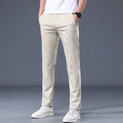 Summer Thin Men's Work Wear Casual Pants Business Fashion